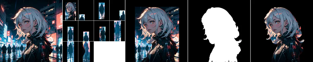 マスク生成結果