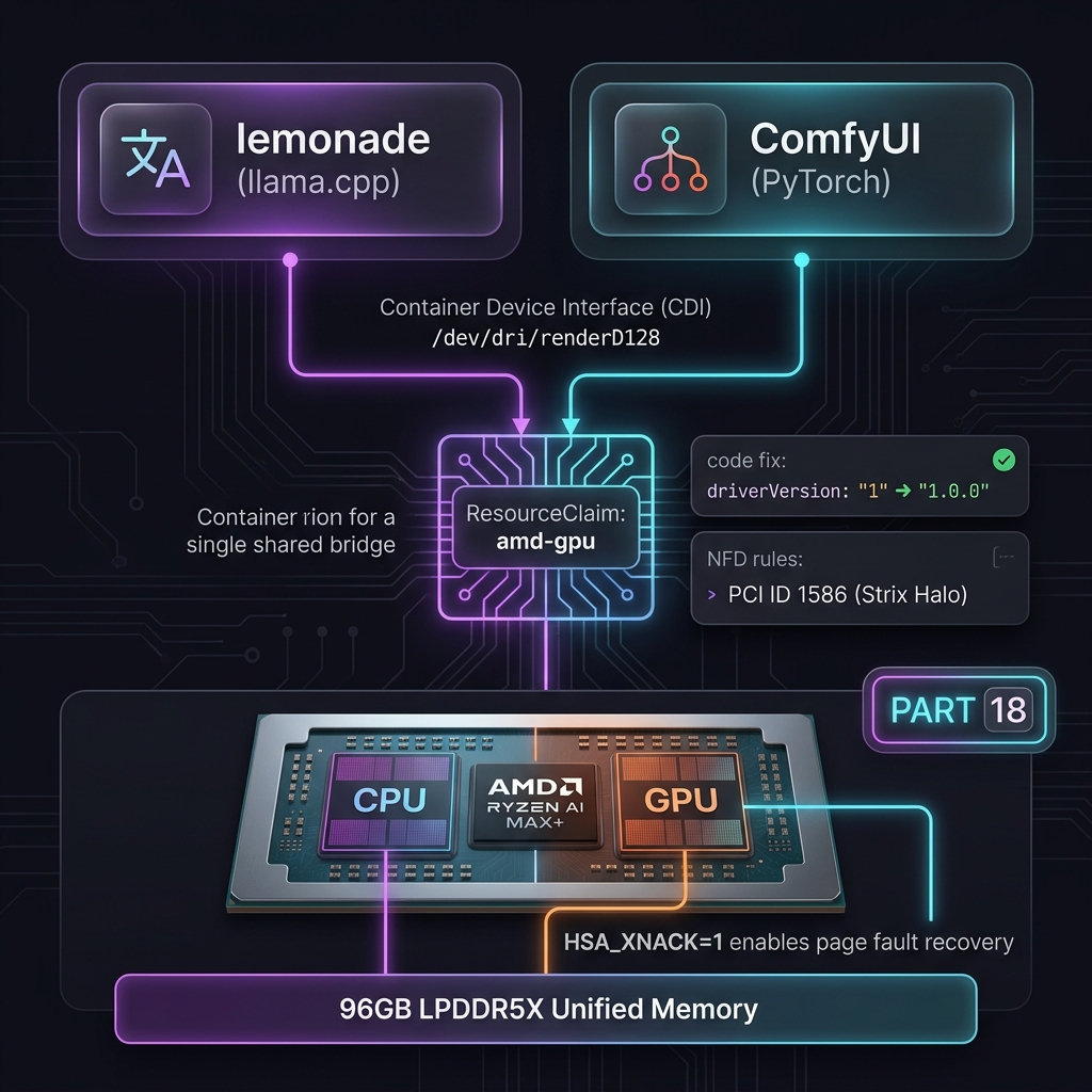 Sharing One AMD GPU Across Pods with DRA: Strix Halo Patches | Otama's ...